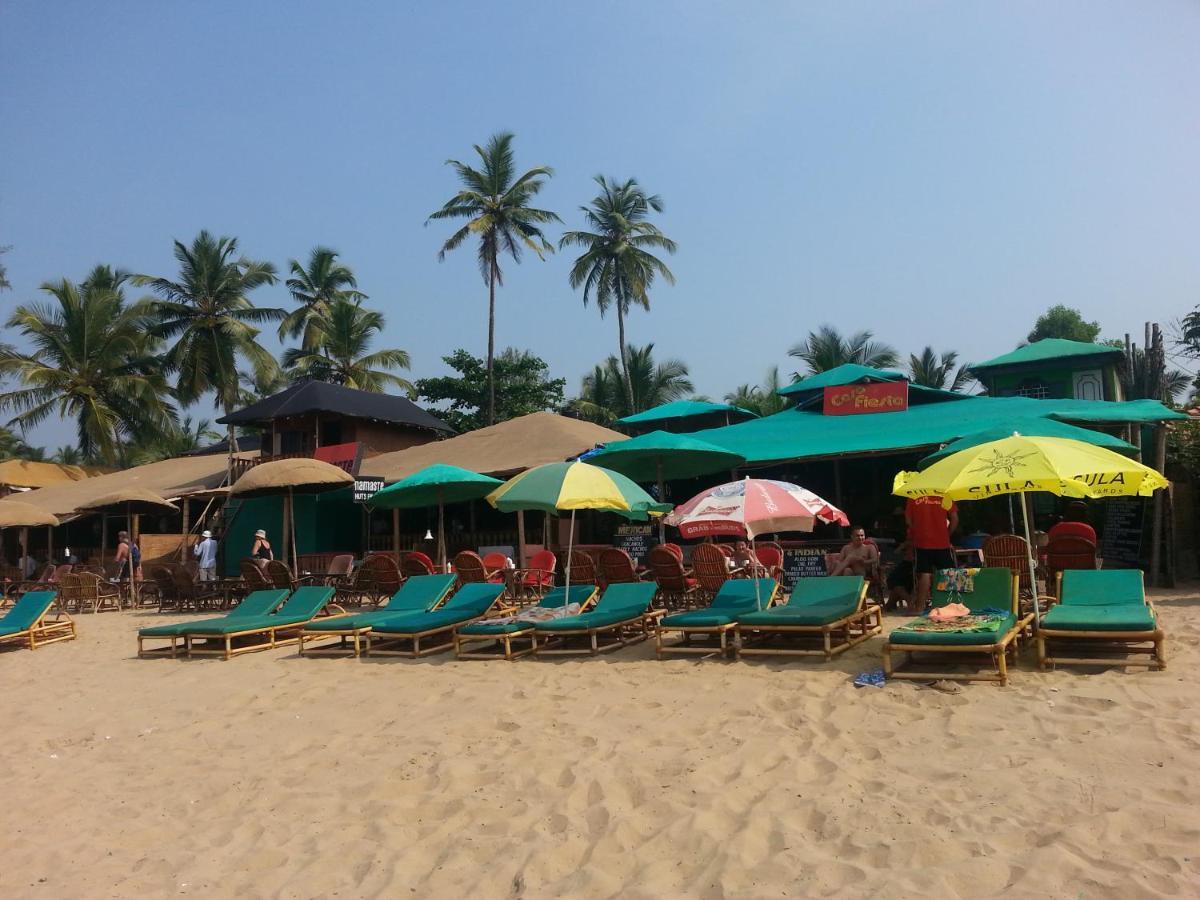 Casa Fiesta Sea Front Beach Huts Patnem Beach Bagian luar foto